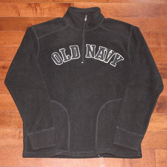 Mock turtleneck 1/4 zip fleece sweater - Picture 1 of 1